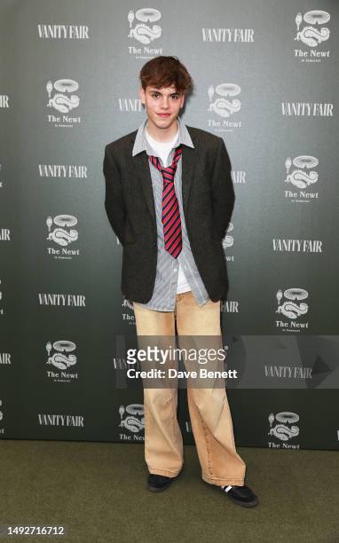Fred Roberts attends a party hosted by Vanity Fair and The Newt to celebrate the RHS Chelsea Flower Show on May 23, 2023 in London, England.