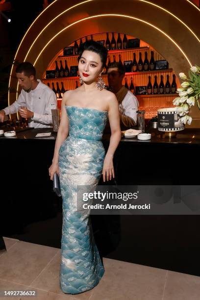 Fan Bingbing attends the Cannes Film Festival Air Mail /Warner Brothers Discovery Party at Hotel du Cap-Eden-Roc on May 23, 2023 in Cap d'Antibes,...