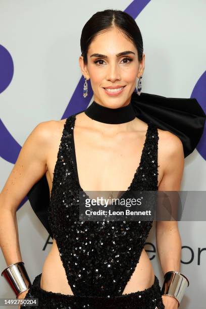 Sandra Echeverría attends the Alliance for Women in Media Foundation's 48th annual Gracie Awards Gala at Beverly Wilshire, A Four Seasons Hotel on...