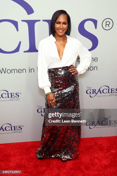 Terri J. Vaughn attends the Alliance for Women in Media Foundation's 48th annual Gracie Awards Gala at Beverly Wilshire, A Four Seasons Hotel on May...