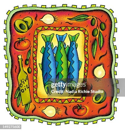 3 Fish Vector Three Fish High-Res Vector Graphic - Getty Images