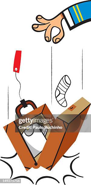 clothes in a suitcase - open suitcase stock illustrations