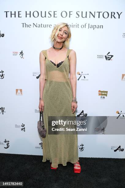 Heidi Gardner arrives at The House of Suntory 100 Year Anniversary Global Event and “Suntory Time” Tribute Premiere with Keanu Reeves and Sofia...
