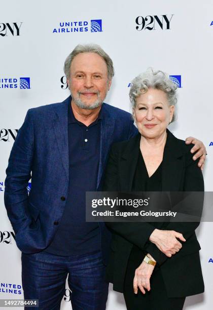 Billy Crystal And Bette Midler 92nd Street Y: BroadwayHD Screening Of Mr. Saturday Night And Recanati-Kaplan Talks With Billy Crystal And Bette...