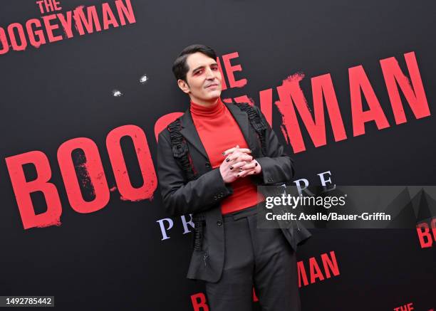 David Dastmalchian attends the Premiere of 20th Century Studios "The Boogeyman" at El Capitan Theatre on May 23, 2023 in Los Angeles, California.