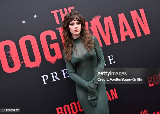 Sophie Thatcher attends the Premiere of 20th Century Studios "The Boogeyman" at El Capitan Theatre on May 23, 2023 in Los Angeles, California.