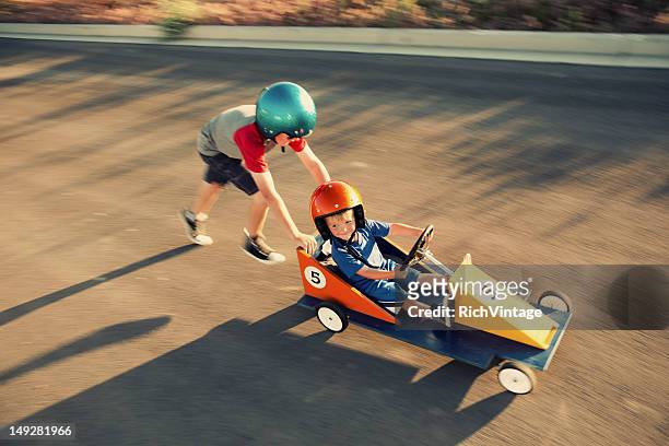 need for speed - soapbox cart stock pictures, royalty-free photos & images