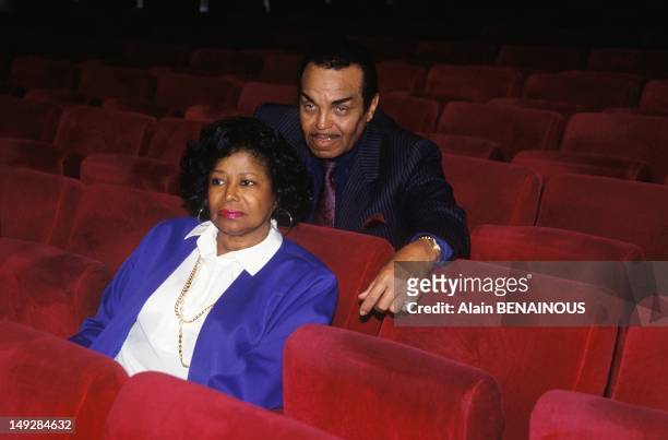 Parents Joseph And Katherine Jackson on March 20, 1993 in Geneva, Switzerland.