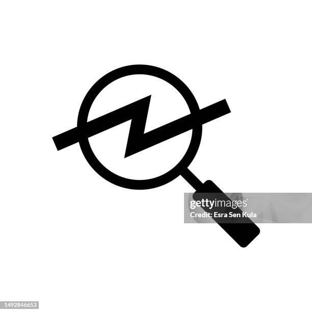 financial analyzing solid icon. design is suitable for web page, mobile app, ui, ux and gui design. - volatility graph stock illustrations
