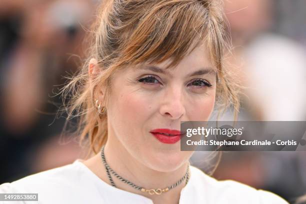 Valérie Donzelli attends the "L'Amour Et Les Forets " photocall at the 76th annual Cannes film festival at Palais des Festivals on May 24, 2023 in...
