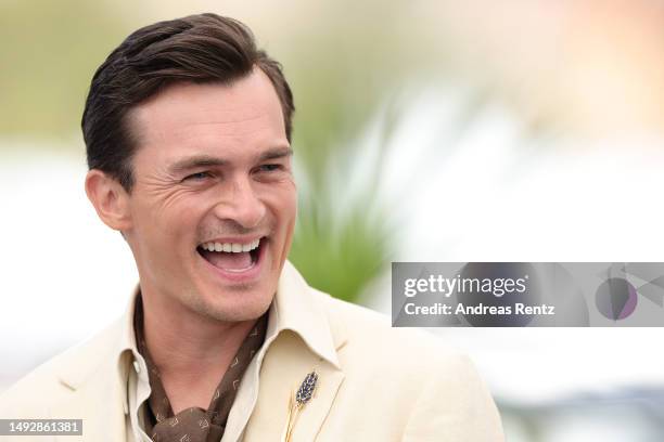 Rupert Friend attends the "Asteroid City" photocall at the 76th annual Cannes film festival at Palais des Festivals on May 24, 2023 in Cannes, France.