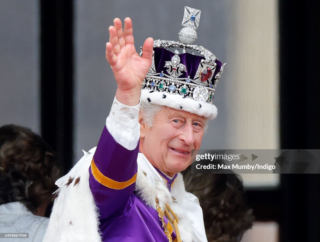 Their Majesties King Charles III And Queen Camilla - Coronation Day