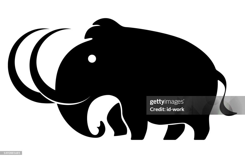 Woolly mammoth symbol