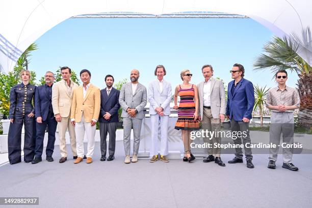 Maya Hawke, Steve Carell, Rupert Friend, Steve Park, Jason Schwartzman, Jeffrey Wright, director Wes Anderson, Scarlett Johansson, Bryan Cranston,...