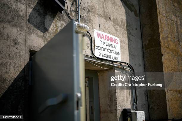 General view outside of the former RAF Hack Green secret nuclear bunker on May 24, 2023 in Nantwich, England. Hack Green played a central role in the...