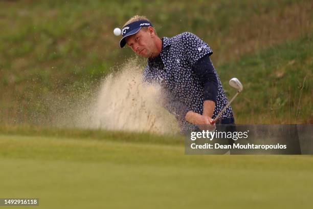 Marcel Siem of Germany is pictured in the Pro Am prior to the KLM Open at Bernardus Golf on May 24, 2023 in Netherlands.