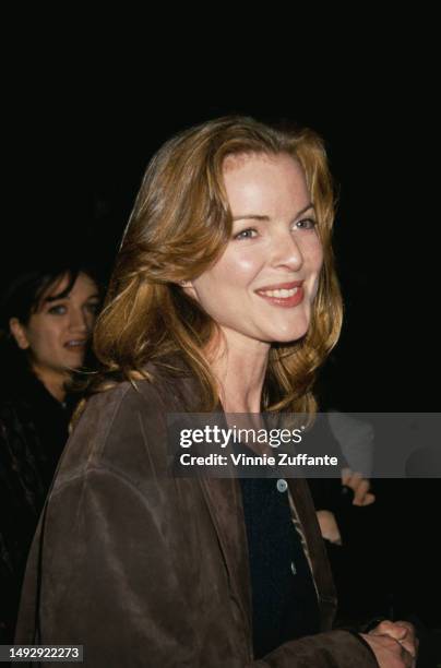 Marcia Cross attends red carpet event, United States, 1994.