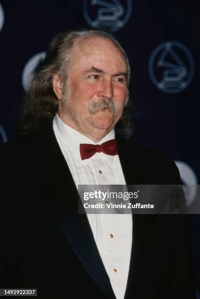 David Crosby attends the 39th Annual Grammy Awards Nominations Announcements at the Ed Sullivan Theatre in New York City, New York, United States,...