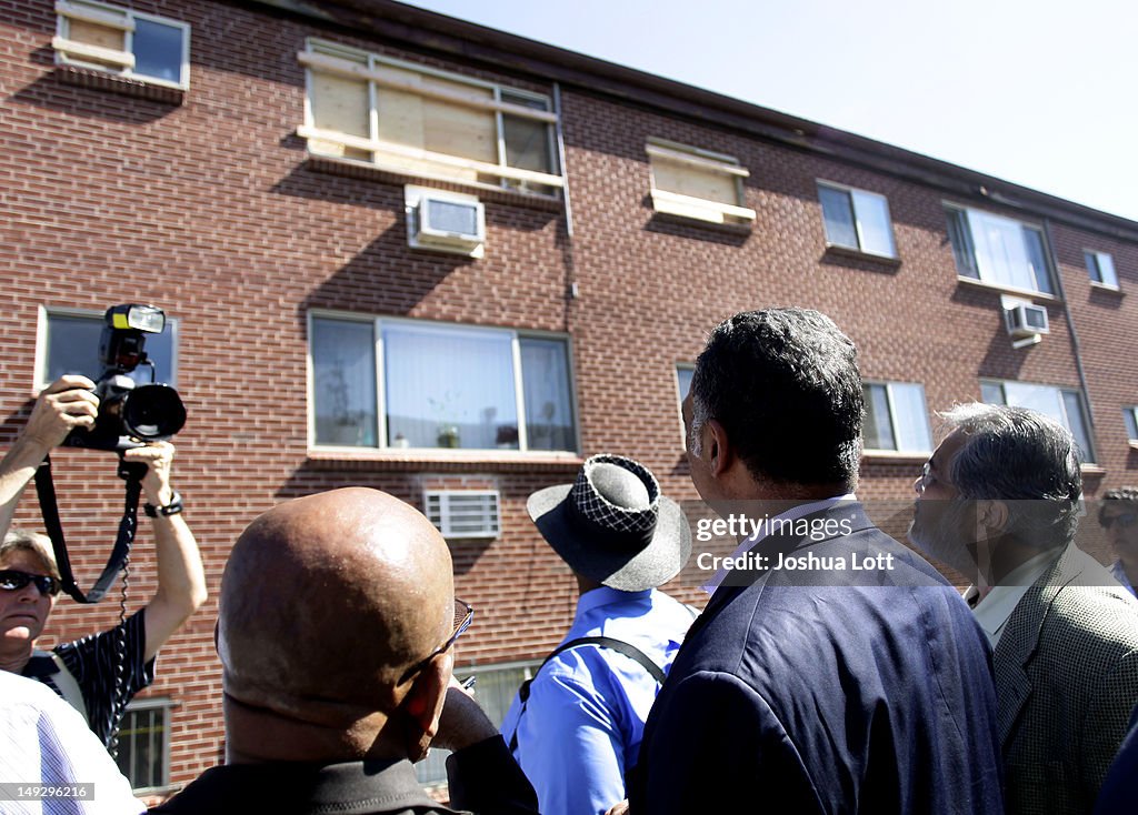 Jesse Jackson Discusses Gun Control During Visit To Aurora, CO