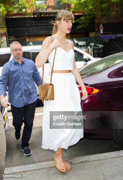 Taylor Swift is seen on May 24, 2023 in New York City.