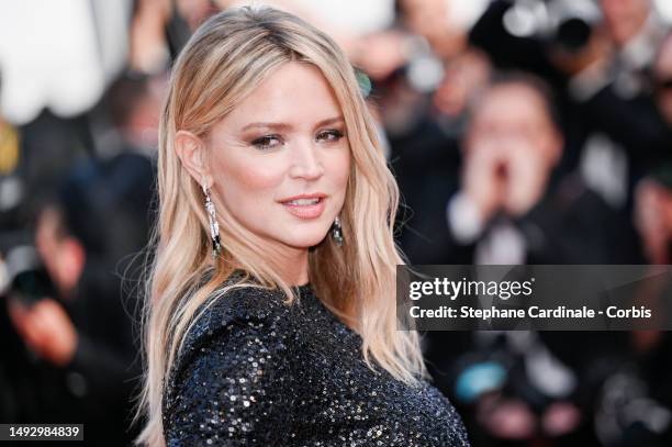 Virginie Efira attends the "La Passion De Dodin Bouffant" red carpet during the 76th annual Cannes film festival at Palais des Festivals on May 24,...