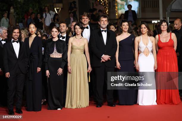 Angelo Galdi, Sun Hee You, Valentina Romani, Elena Lietti, director Nanni Moretti, Giuseppe Scoditti, Arianna Pozzoli, Blu Yoshimi and a guest attend...