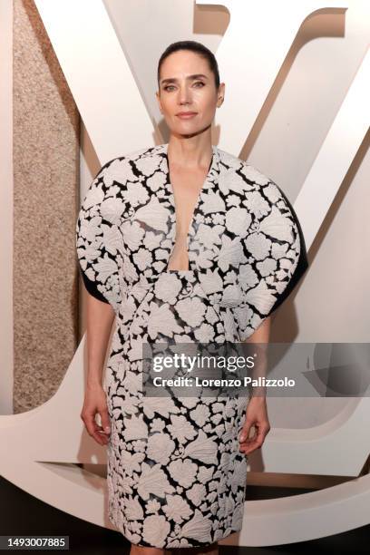 Jennifer Connelly attends the photocall ahead of the Louis Vuitton Cruise Show 2024 at Isola Bella on May 24, 2023 in Stresa, Italy.