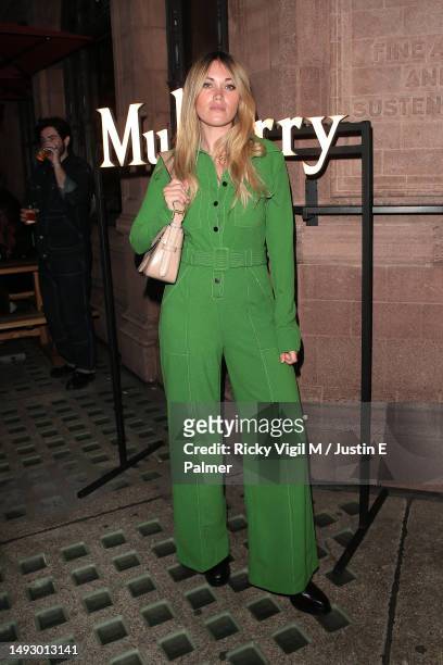 Kara Rose Marshall seen attending Mulberry - party at The Audley on May 24, 2023 in London, England.
