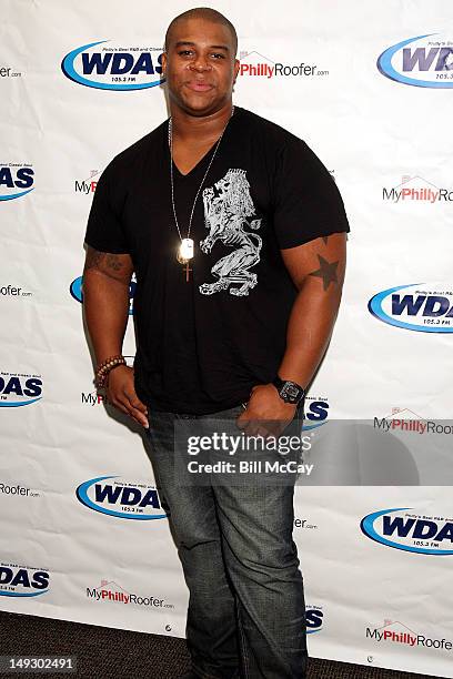 Wdas Host Michael Big Mike Lynche Studio Session Imagens e fotografias de stock ...