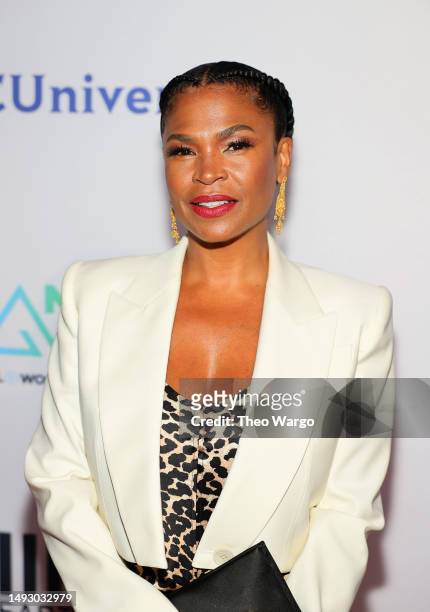 Nia Long attends the 22nd Annual Reel Works ChangeMaker Gala at The Ziegfeld Ballroom on May 24, 2023 in New York City.