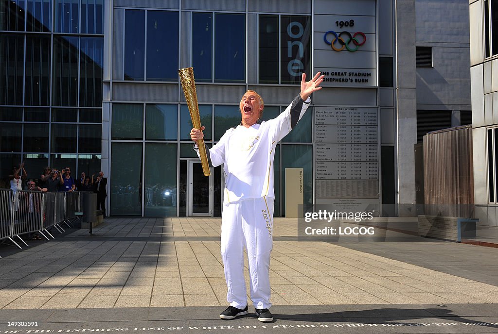 Day 69 - The Olympic Torch Continues Its Journey Around The UK