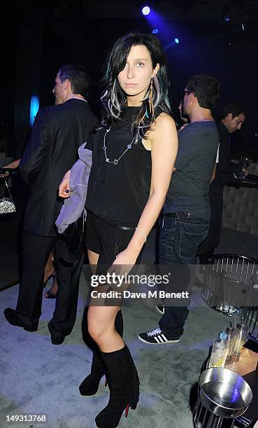 Anna Abramovich attends the Warner Music Group Pre-Olympics Party in the Southern Tanks Gallery at the Tate Modern on July 26, 2012 in London, England