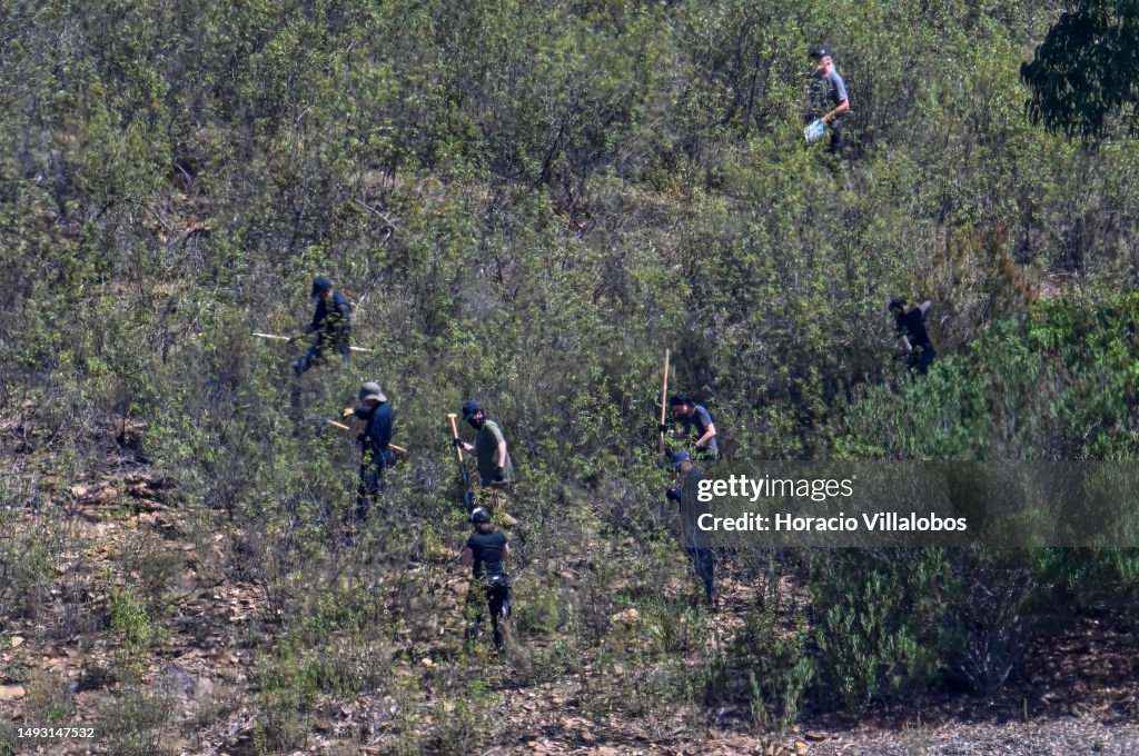 Portuguese Police Search Reservoir For Missing British Toddler Madeleine McCann