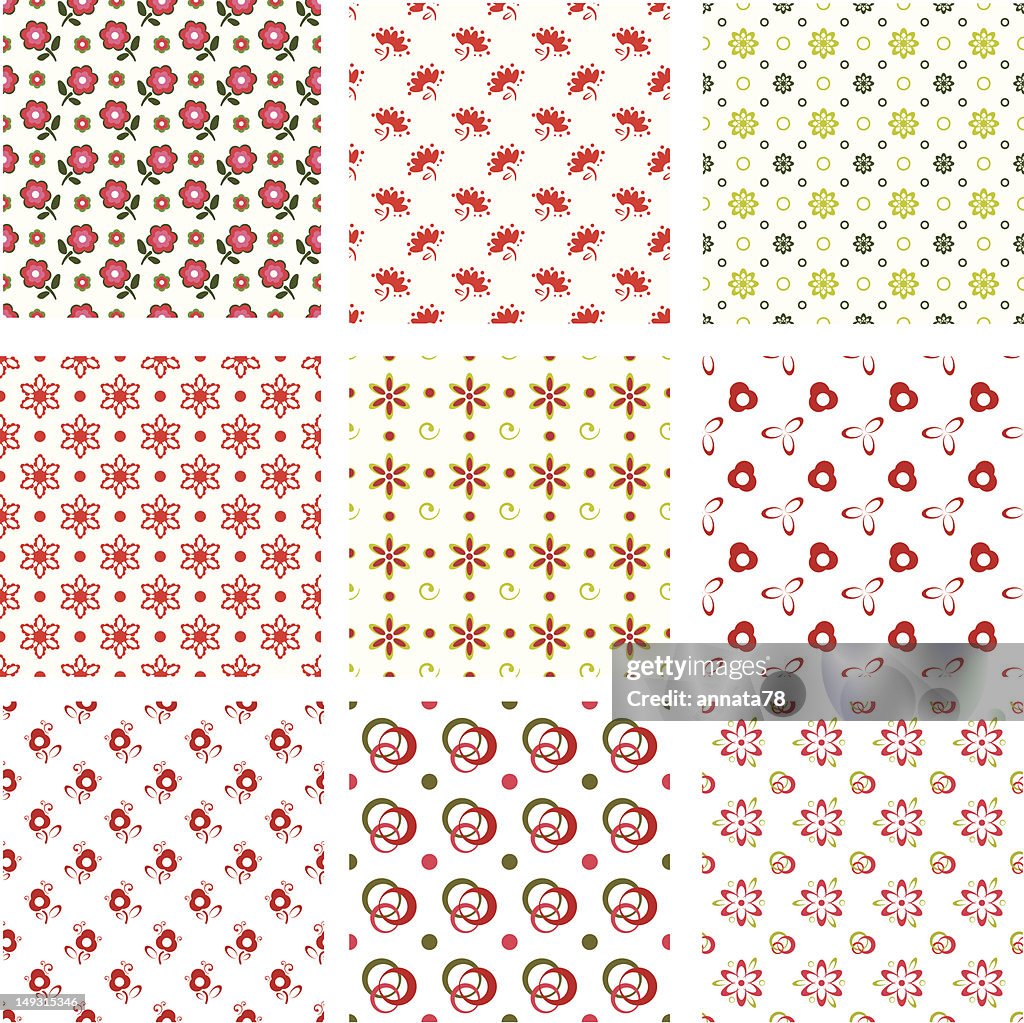Pattern Collection Designs Seamless Patterns Collection High-Res Vector Graphic - Getty Images