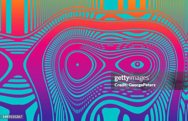 futuristic artificial intelligence background - green artificial intelligence background eps stock illustrations