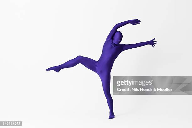 man in bodysuit posing - bodysuit 個照片及圖片檔