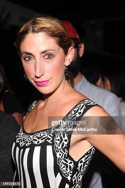 Lauren Rae Levy attends INC International Concepts Unveils Camila Alves As Brand Ambassador on July 26, 2012 in New York City.