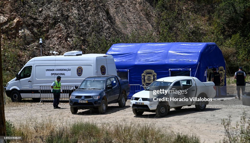 Portuguese Police Search Reservoir For Missing British Toddler Madeleine McCann