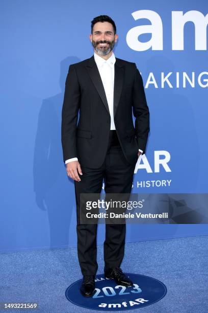 Tyler Hoechlin attends the amfAR Cannes Gala 2023 at Hotel du Cap-Eden-Roc on May 25, 2023 in Cap d'Antibes, France.