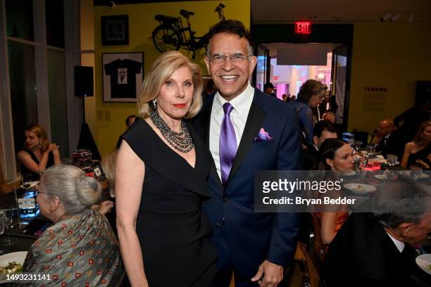 Christine Baranski and Brian Stokes Mitchell attend the Museum of the City of New York's Centennial Gala honoring Michael R. Bloomberg on May 24,...