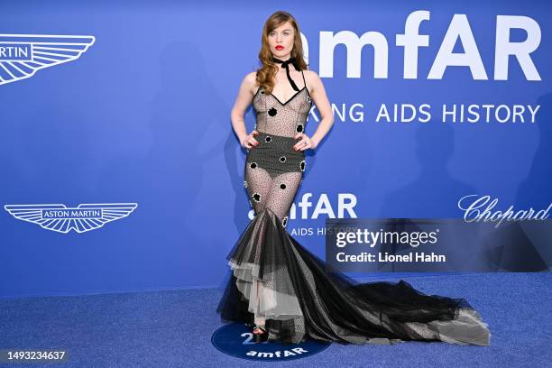 Ivy Getty attends the amfAR Cannes Gala 2023 Sponsored by Aston Martin at Hotel du Cap-Eden-Roc on May 25, 2023 in Cap d'Antibes, France.