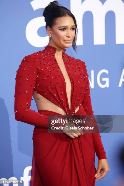 April Love Geary attends the amfAR Cannes Gala 2023 at Hotel du Cap-Eden-Roc on May 25, 2023 in Cap d'Antibes, France.