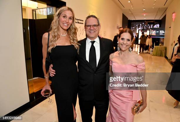 Guest, Jay Diamond and Alexandra Lebenthal attend the Museum of the City of New York's Centennial Gala honoring Michael R. Bloomberg on May 24, 2023...