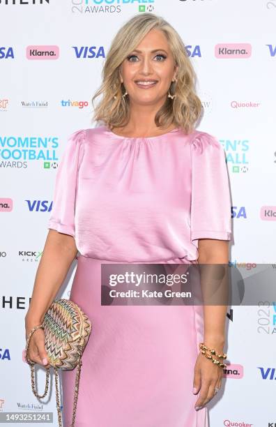Hayley McQueen attends the Women's Football Awards 2023 at Nobu Hotel on May 25, 2023 in London, England.