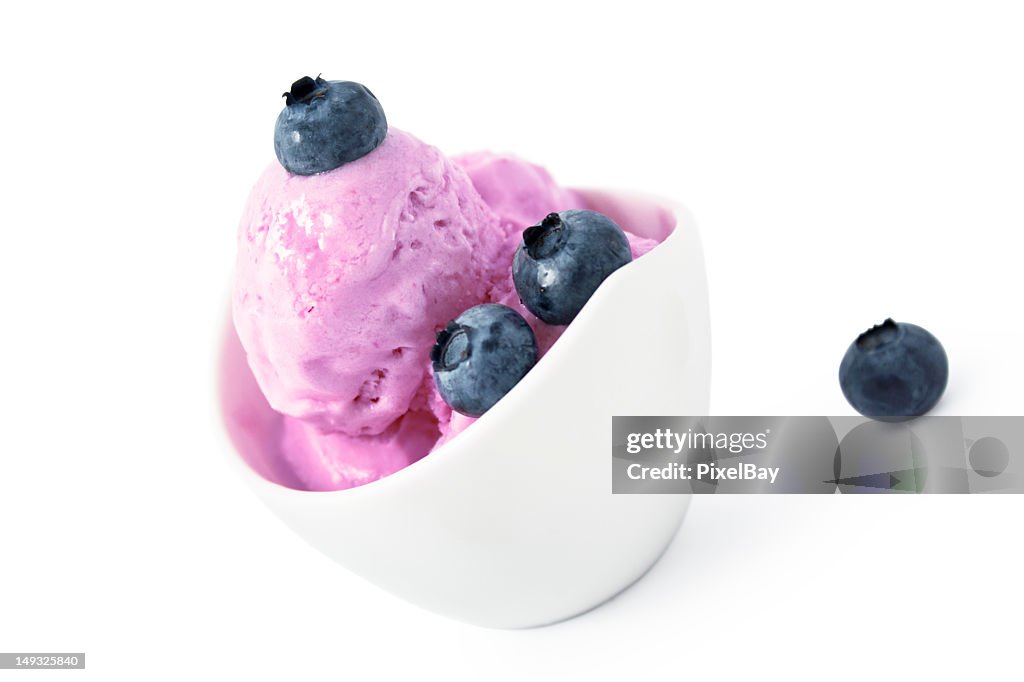 Ice cream - Blueberry