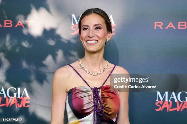 Ana Boyer attends the "Magia Salvaje" new collection by Rabat presentation at the Rabat Jewelry on May 25, 2023 in Madrid, Spain.