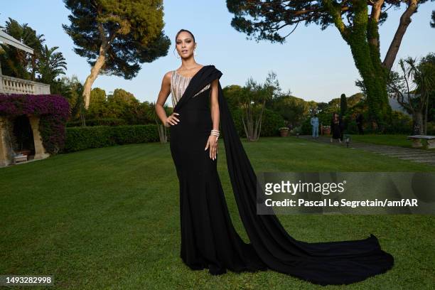 Lais Ribeiro attends the amfAR Cannes Gala 2023 at Hotel du Cap-Eden-Roc on May 25, 2023 in Cap d'Antibes, France.