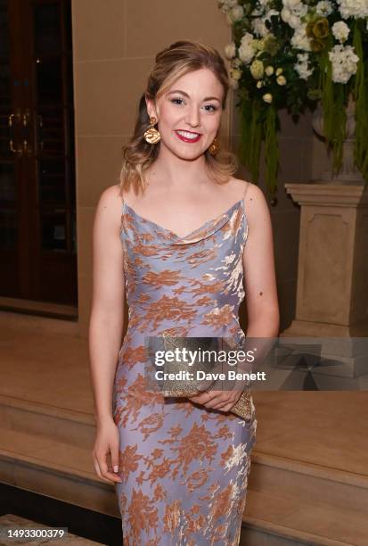 Anna Unwin attends the "Aspects of Love" opening night post-show party at Theatre Royal on May 25, 2023 in London, England.