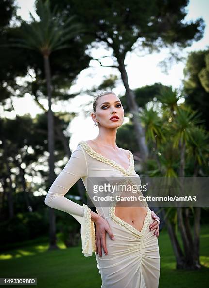 Elsa Hosk attends the amfAR Cannes Gala 2023 at Hotel du Cap-Eden-Roc ...