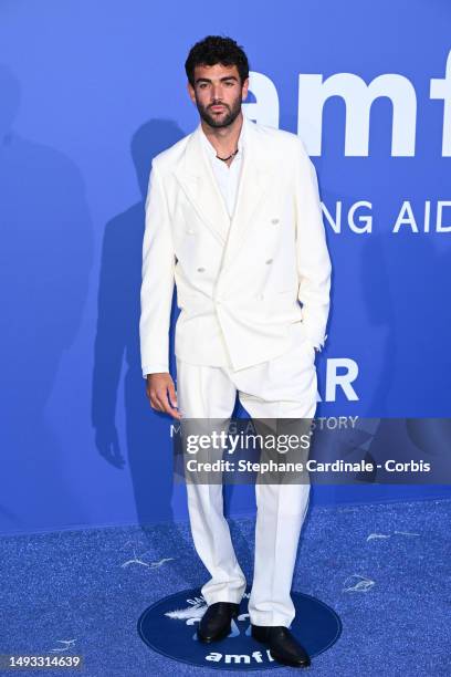 Matteo Berrettini attends the amfAR Cannes Gala 2023 at Hotel du Cap-Eden-Roc on May 25, 2023 in Cap d'Antibes, France.